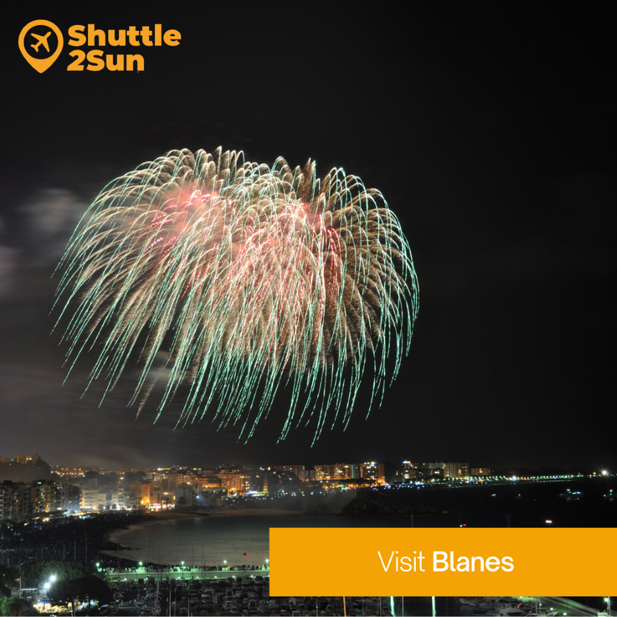 Les feux d'artifice de Blanes