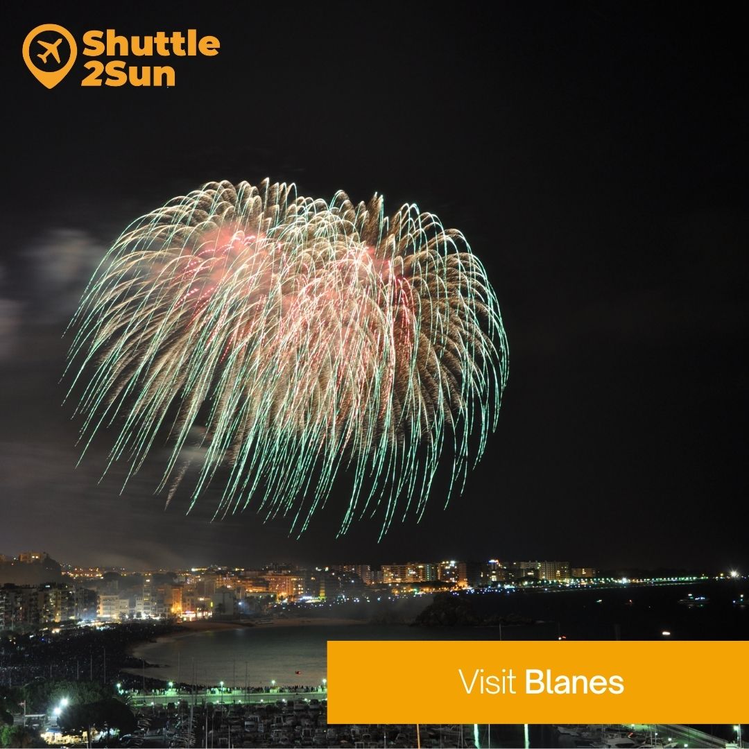 Los fuegos artificiales de Blanes