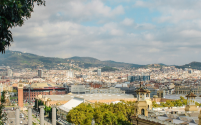 Barcelona from above