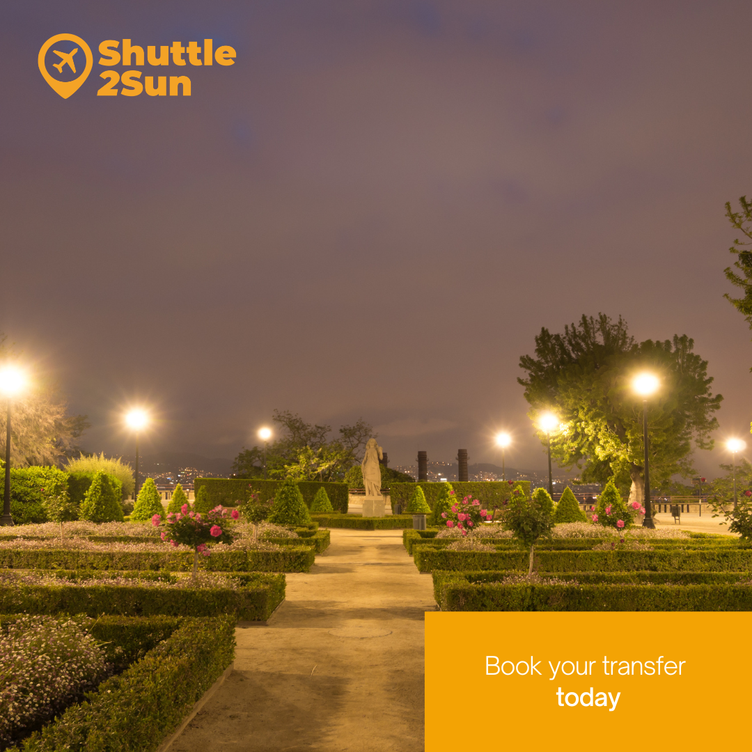 Jardines Miramar Barcelona Shuttle2Sun (2) Transfer Barcelona Airport to Barcelona